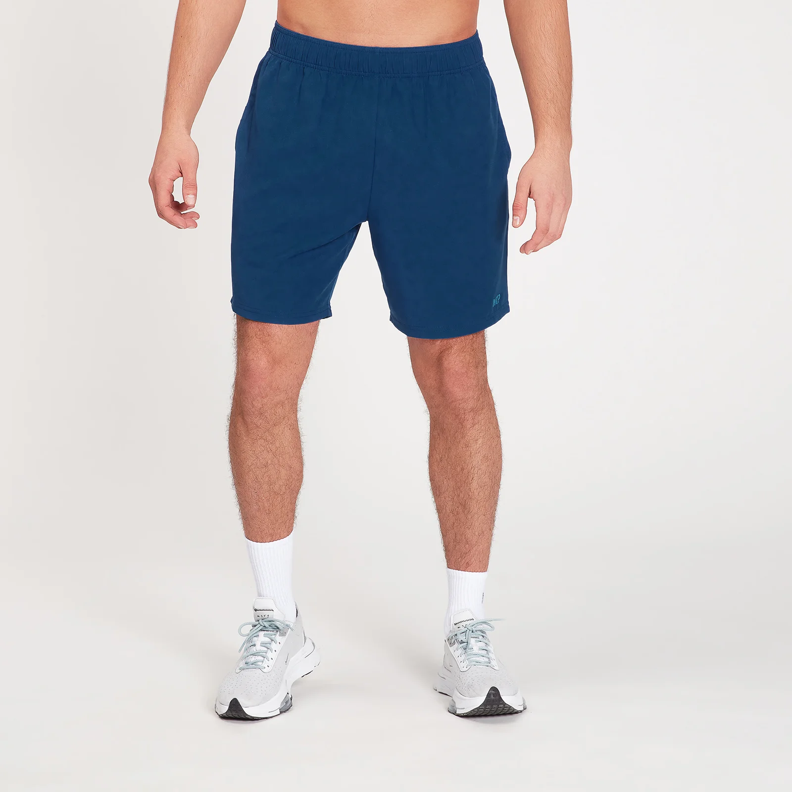 MP Men's Fade Graphic Training Shorts - Dark Blue - XXS Obrázek 1