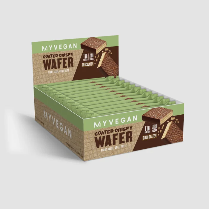 Veganská oplatka Coated Crispy Wafer