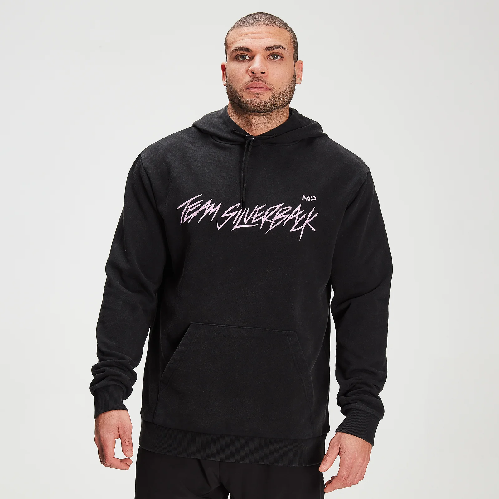 MP X Zack George Men's Washed Hoodie - Black - XXS Obrázek 1