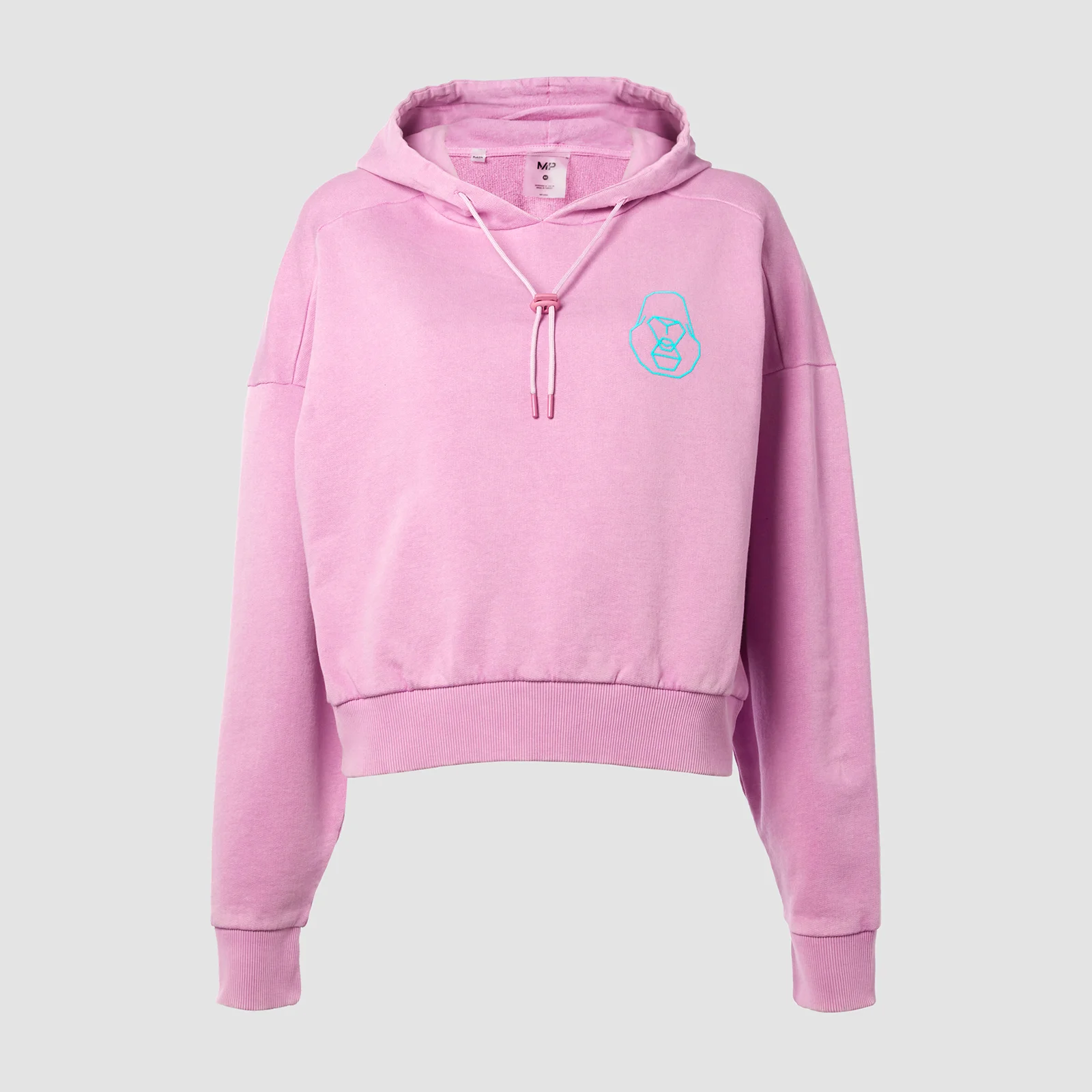 MP X Zack George Women's Washed Crop Hoodie - Pink Lavender - XXS Obrázek 1