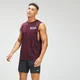 Pánský Adapt Tie Dye Tank Top - Černý/Merlot
