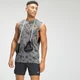 Pánský Adapt Tie Dye Tank Top - Šedý