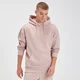 MP pánská mikina s kapucí Rest Day Oversized – světle hnědá