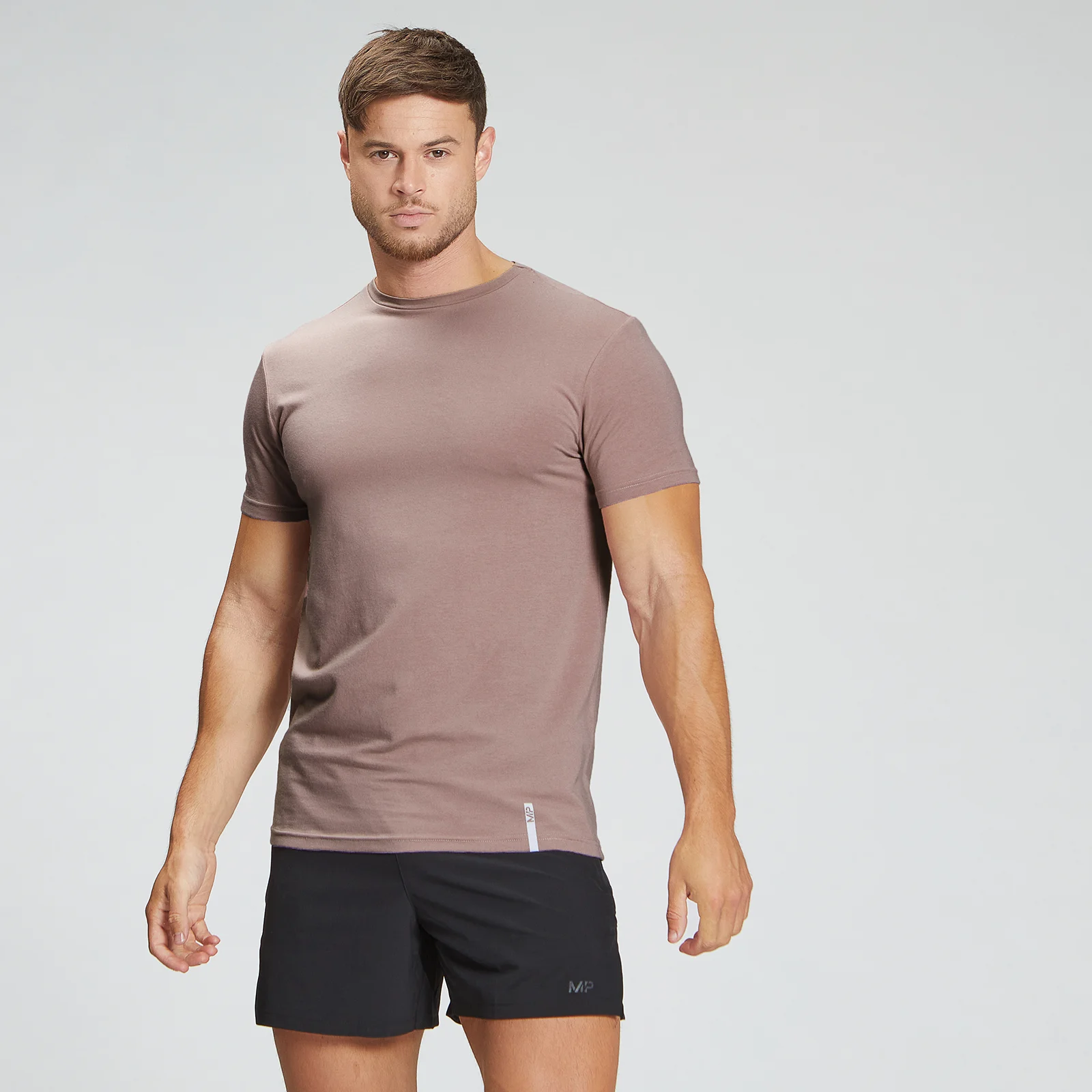 MP Men's Luxe Classic Crew T-Shirt - Fawn - XXS Obrázek 1