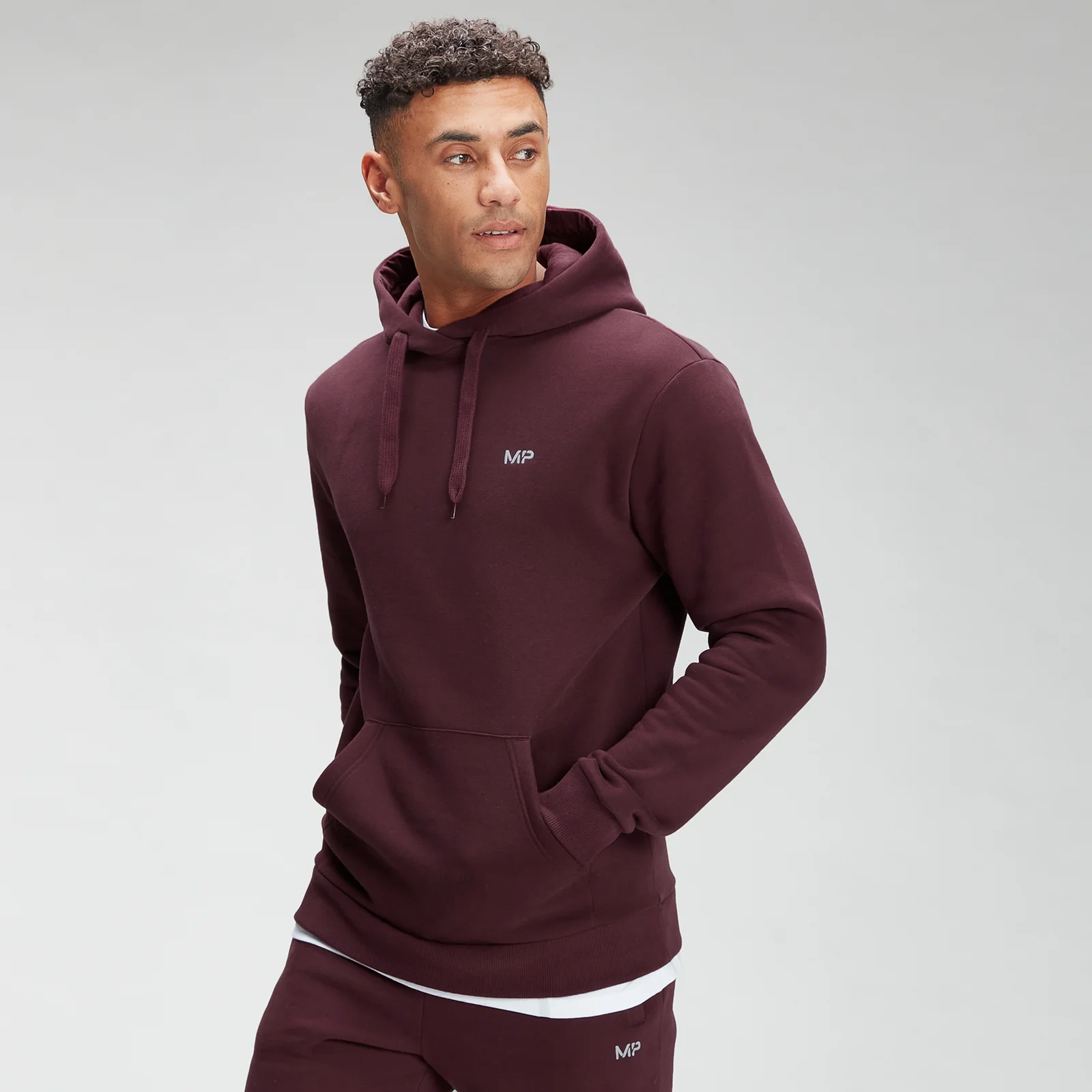 MP Men's Rest Day Hoodie - Port - XXS Obrázek 1
