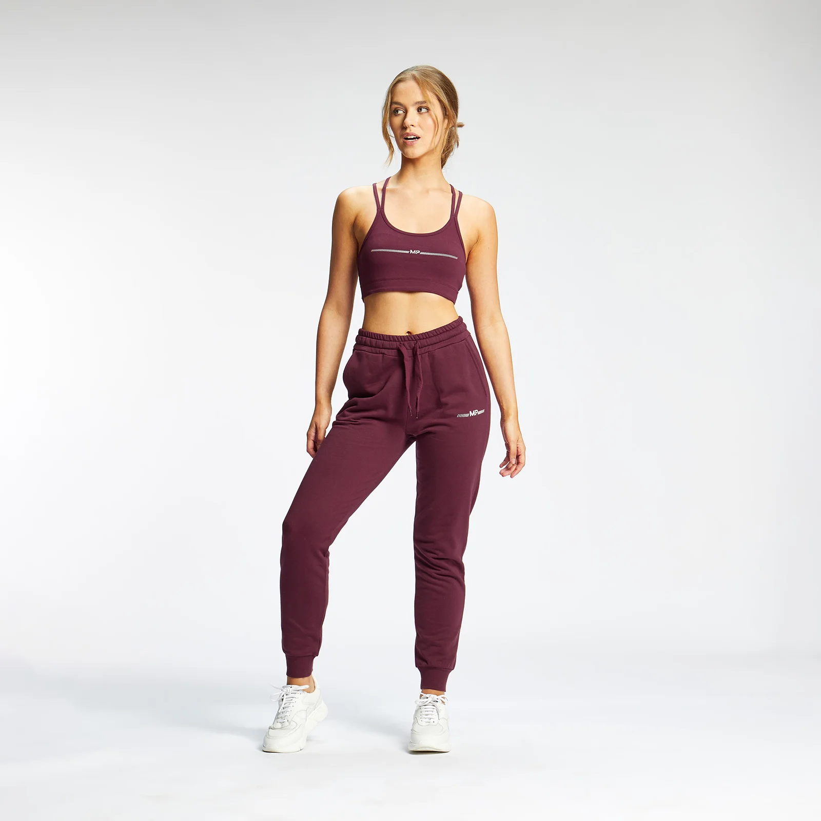 MP Dámská Mini Mark Graphic Podprsenka – Merlot - XXS Obrázek 1