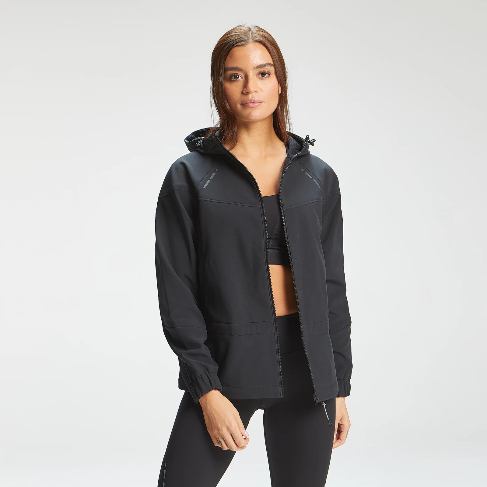 MP Women's Power Ultra Soft Shell Jacket - Black - XXS Obrázek 1