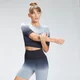 MP Dámský Velocity bezešvý Crop Top - Černý