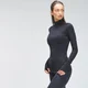 MP Dámský Velocity top s 1/4 zipem - Černý