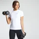 MP Dámské Essentials Training Slim Fit Tričko – Bílé