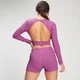 MP Dámský Power Open Back Crop Top – Orchidej
