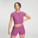 MP Dámský Power Crop Top s Krátkým Rukávem – Orchidej