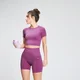 MP Dámský Shape bezešvý Crop top - Fialový