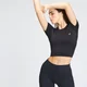 MP Dámský Shape bezešvý Crop top - Černý