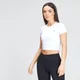 MP Dámský Shape bezešvý Crop top - Bílý