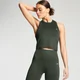 MP Dámské Essentials Training Racerback Crop Tričko bez Rukávů – Vinný List