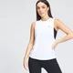 MP Dámské Essentials Training Drop Armhole Tričko bez Rukávů – Bílé
