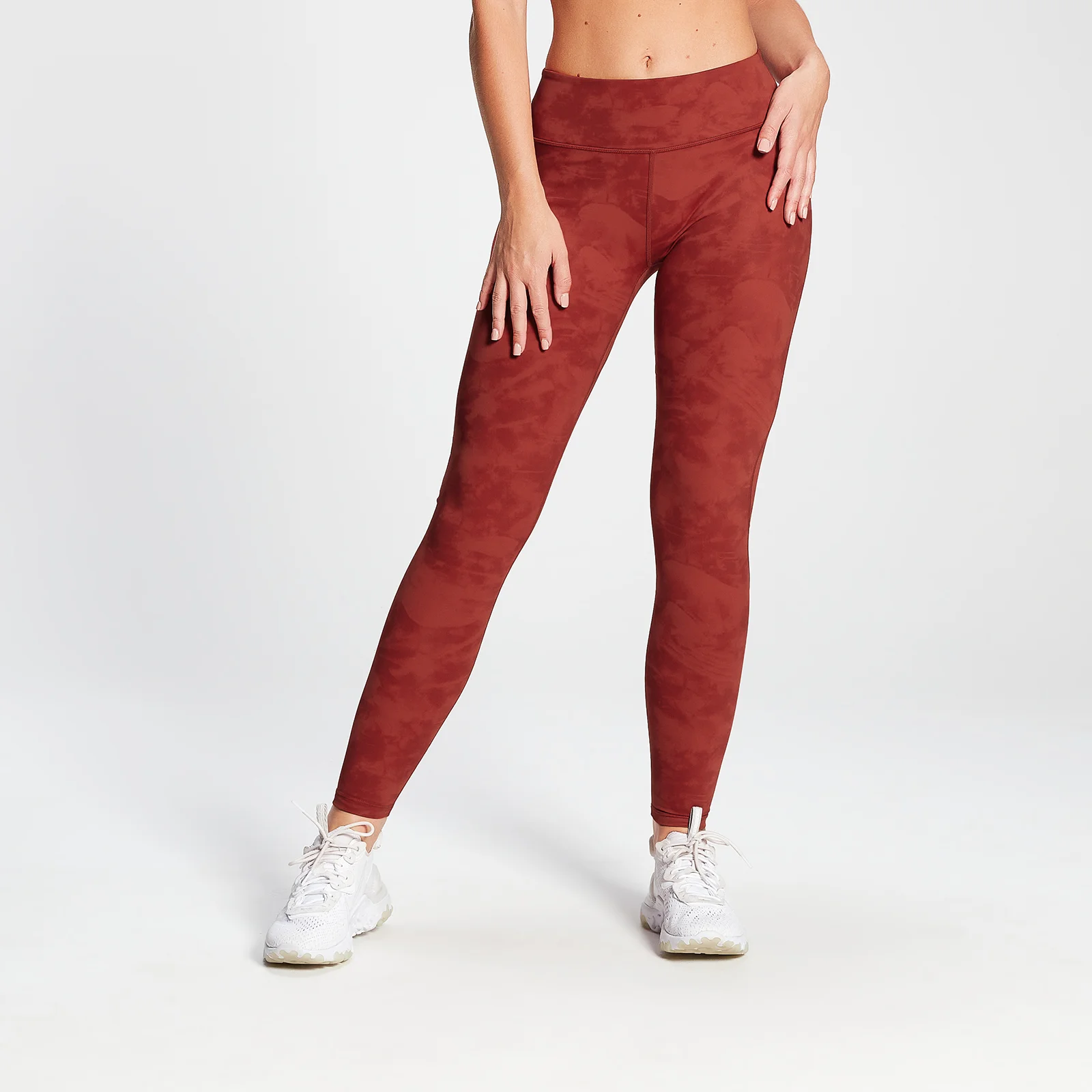 MP Women's Training Reversible Leggings - Rust - XXS Obrázek 1