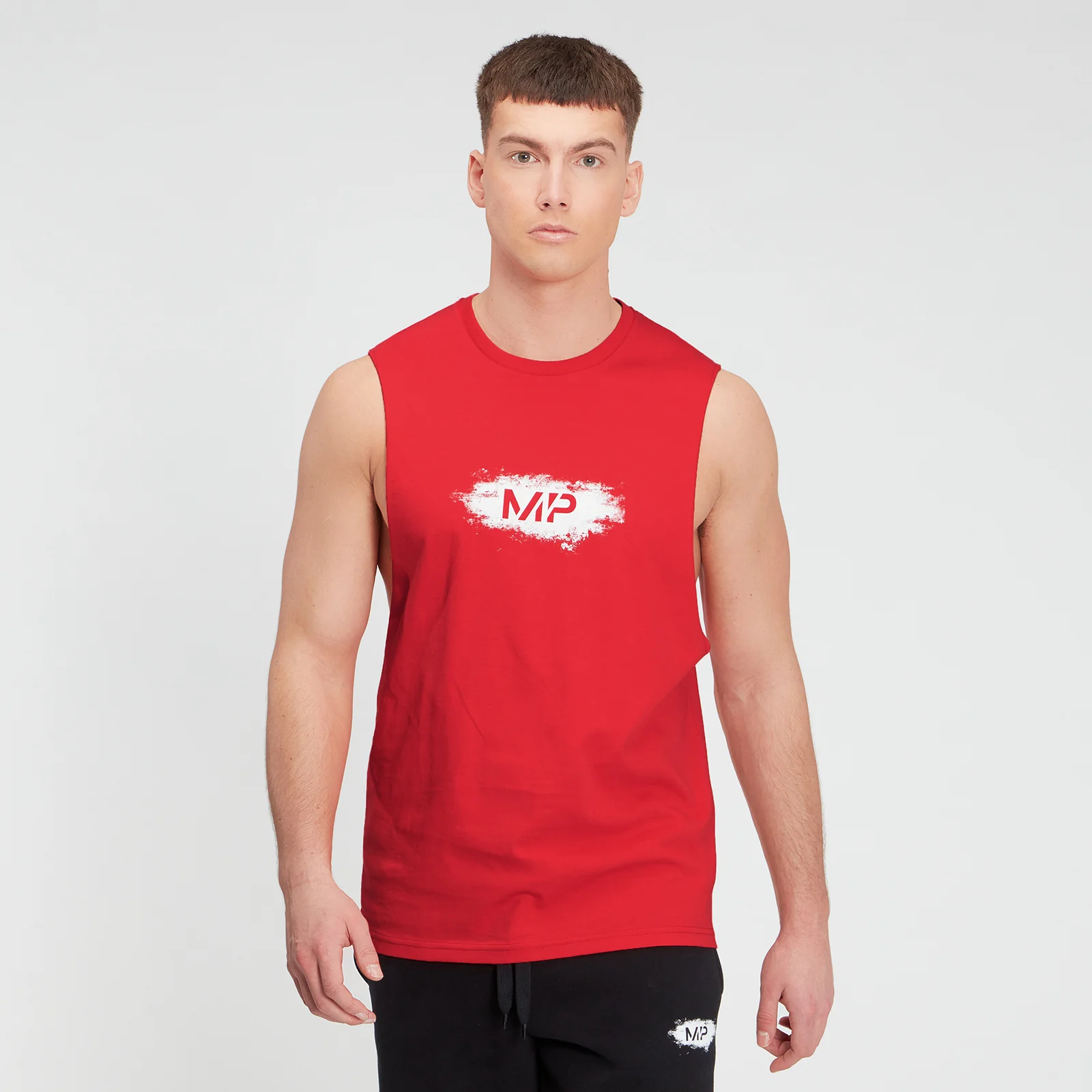 MP Men's Chalk Graphic Tank Top - Danger - XXS Obrázek 1