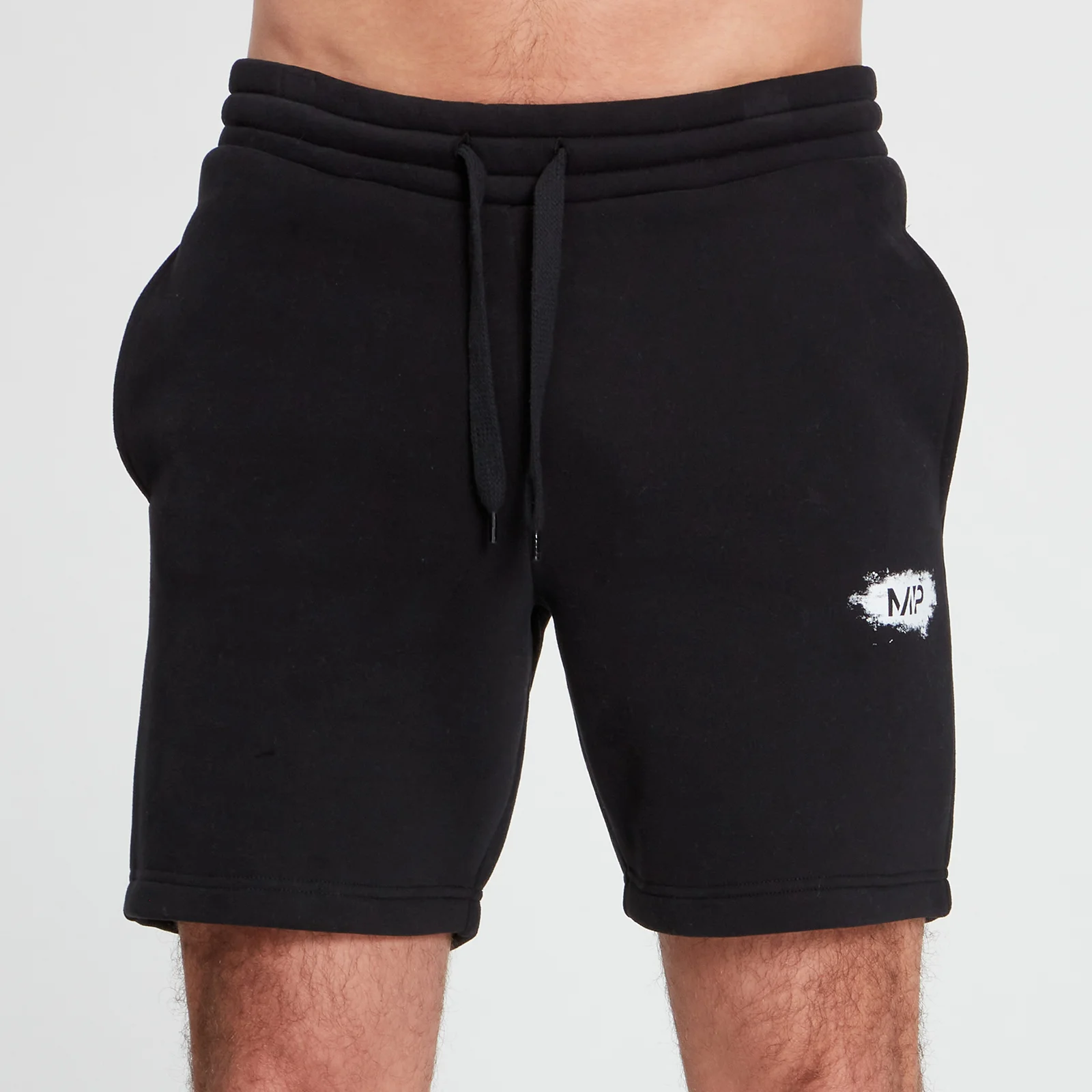MP Men's Chalk Graphic Shorts - Black - XXS Obrázek 1