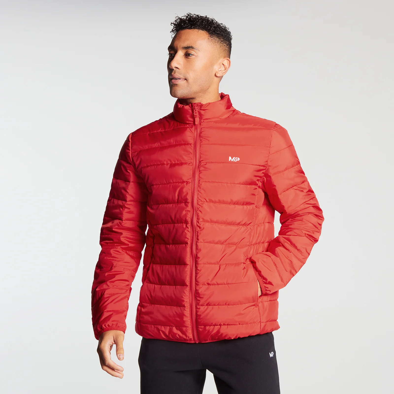 MP Men's Lightweight Packable Puffer Jacket - Danger - XXS Obrázek 1