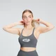 MP Dámská Chalk Graphic Sportovní Podprsenka – Tmavošedá