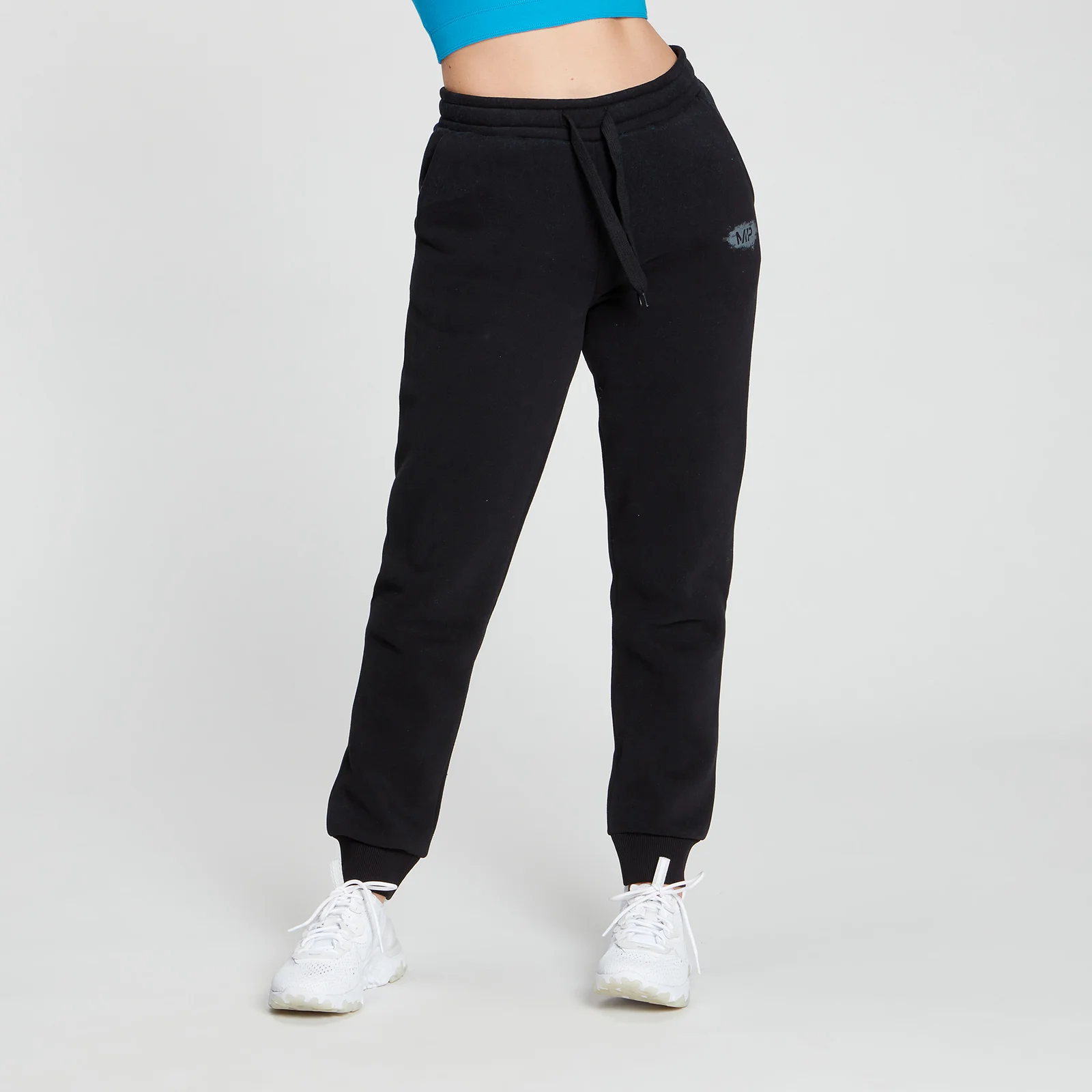 MP Women's Chalk Graphic Joggers - Black - XXS Obrázek 1