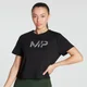 MP Women's Gradient Line Graphic Crop T-shirt- Black