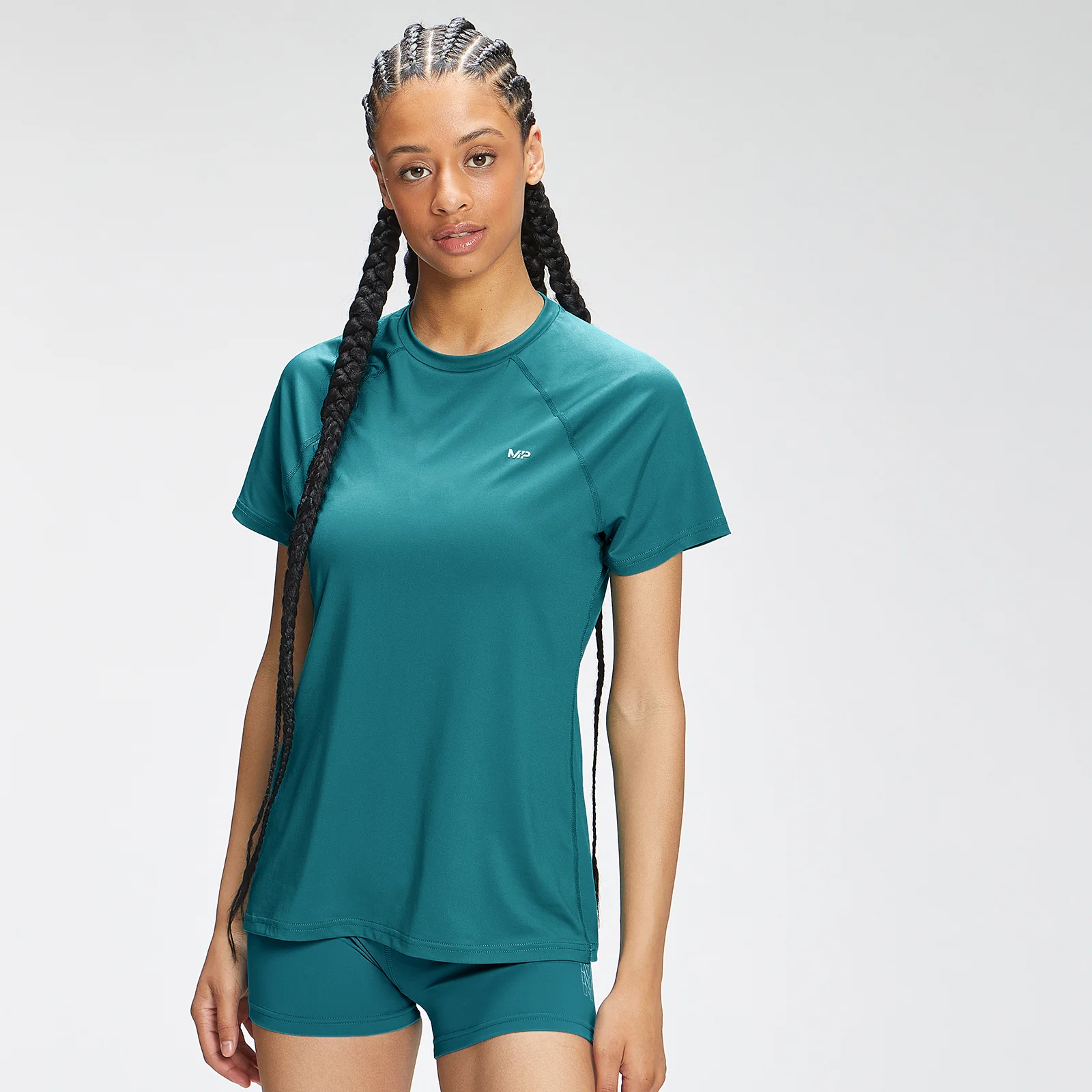 MP Women's Repeat MP Training T-Shirt - Teal - XXS Obrázek 1