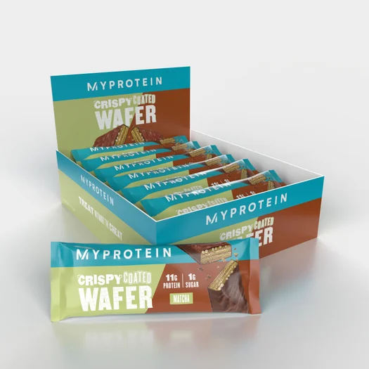 Oplatka Crispy Coated Wafer - 12x40g - Matcha
