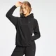 MP Dámská Essential Fleece Overhead Mikina s Kapucí – Černá