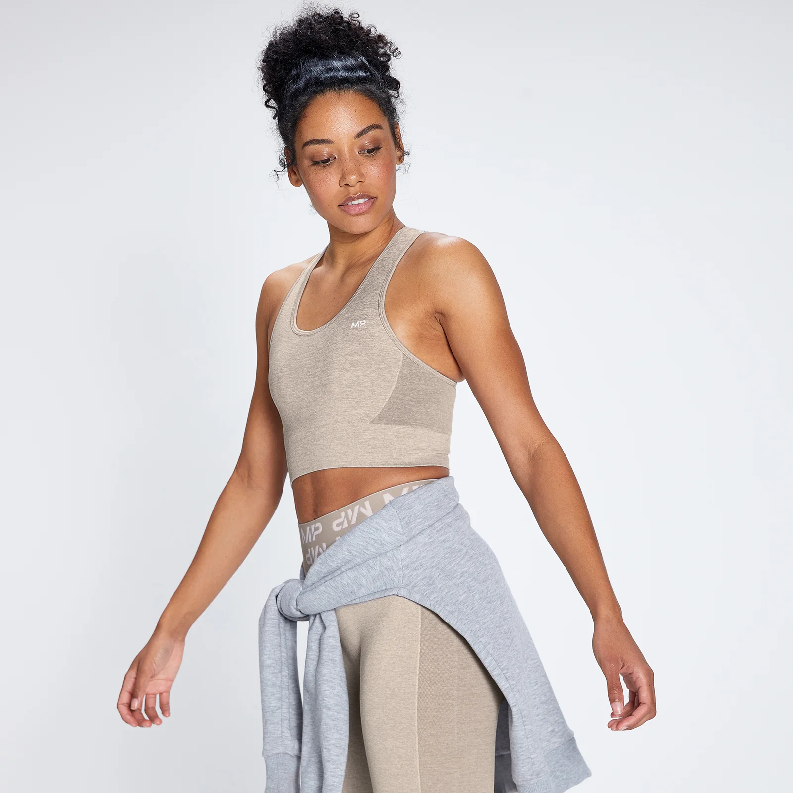 MP Women's Curve Sports Bra - Sesame - XXS Obrázek 1