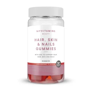 Veganské žvýkací bonbóny pro vlasy, pokožku a nehty - Flavour Strawberry