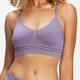 MP Dámská Essentials Seamless Bralette Podprsenka – Kouřově Fialová