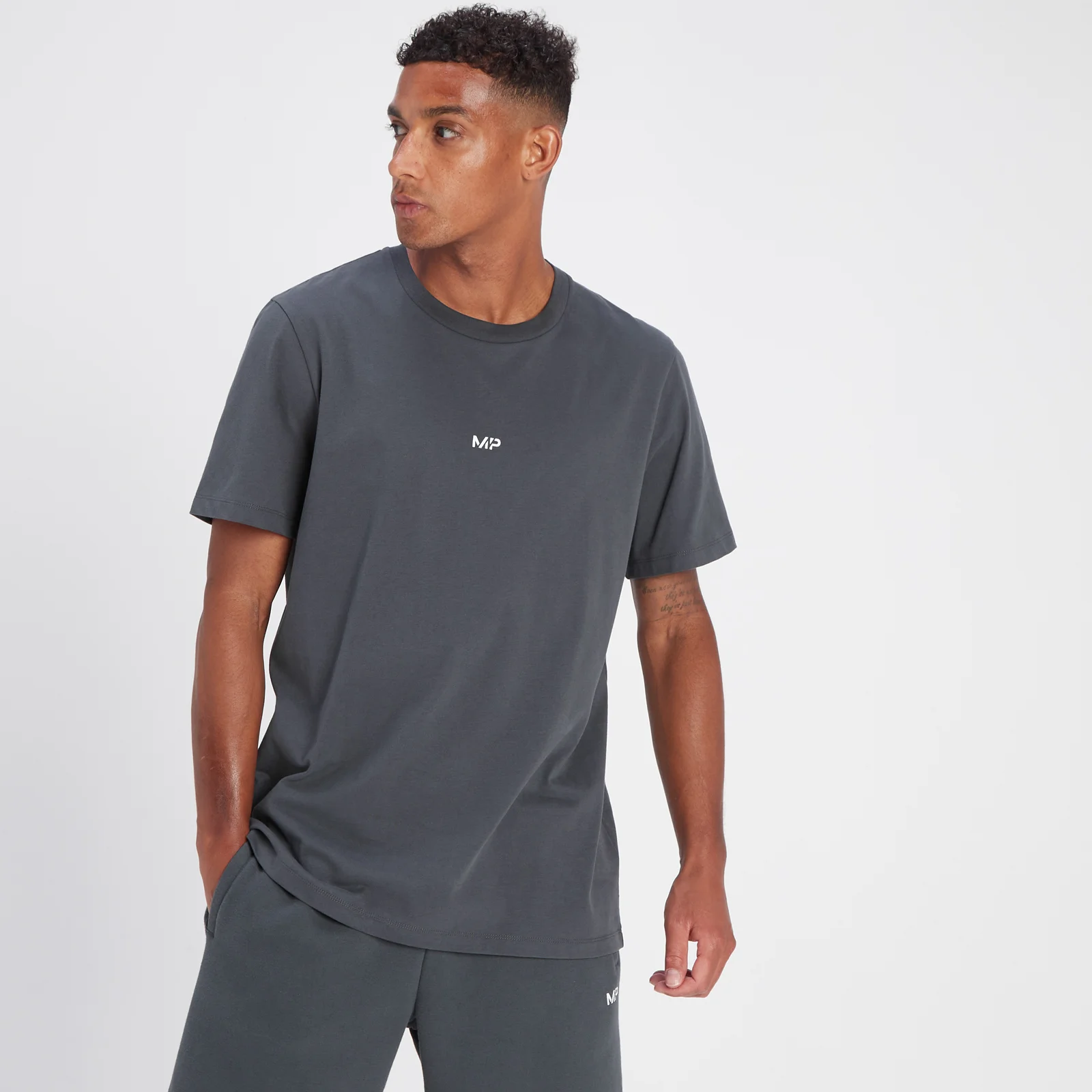MP Pánské Crayola Rest Day Tričko S Krátkým Rukávem – Vesmírně Šedé - XXS Obrázek 1