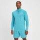 MP Pánský Training 1/4 Zip – Aqua