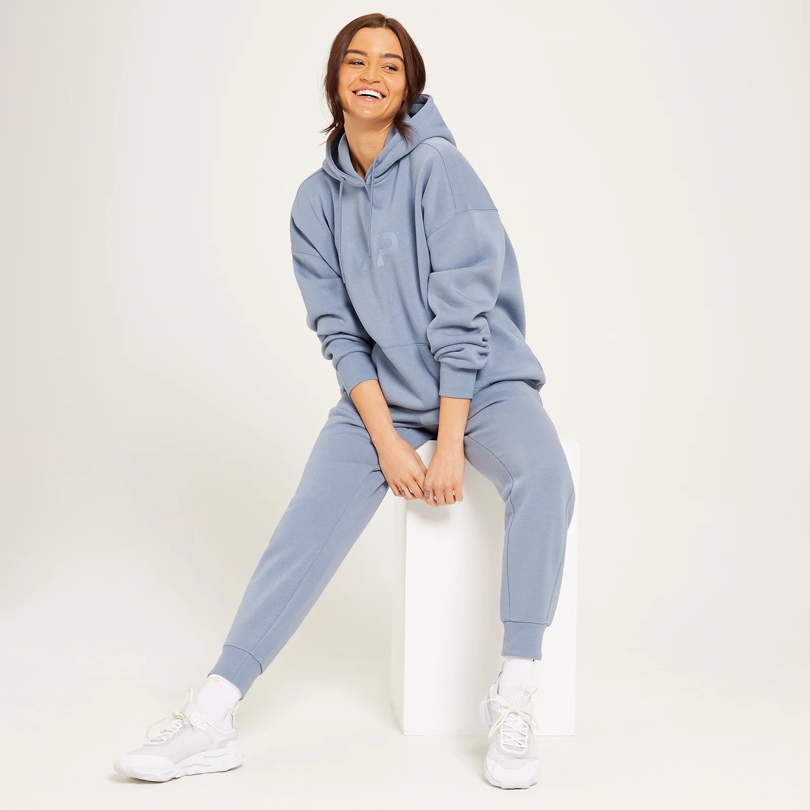 MP dámská mikina s kapucí Adapt – tmavomodrá - XXS Obrázek 1