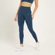 MP dámské bezešvé legíny Adapt Seamless – šedomodré