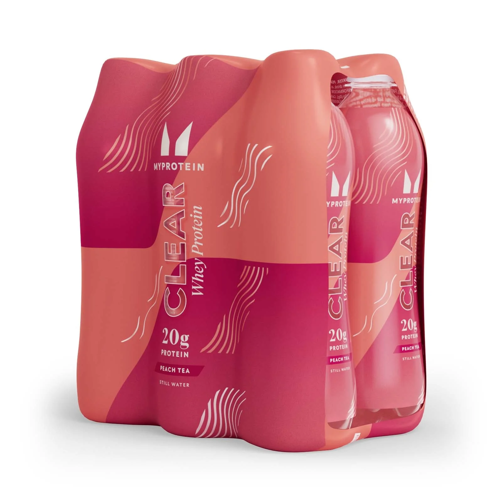 Myprotein Clear Whey Drink - 6 Pack - Broskvový čaj Obrázek 1