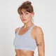 MP Dámská Bavlněná Podprsenka Bralette – Šedý Melír