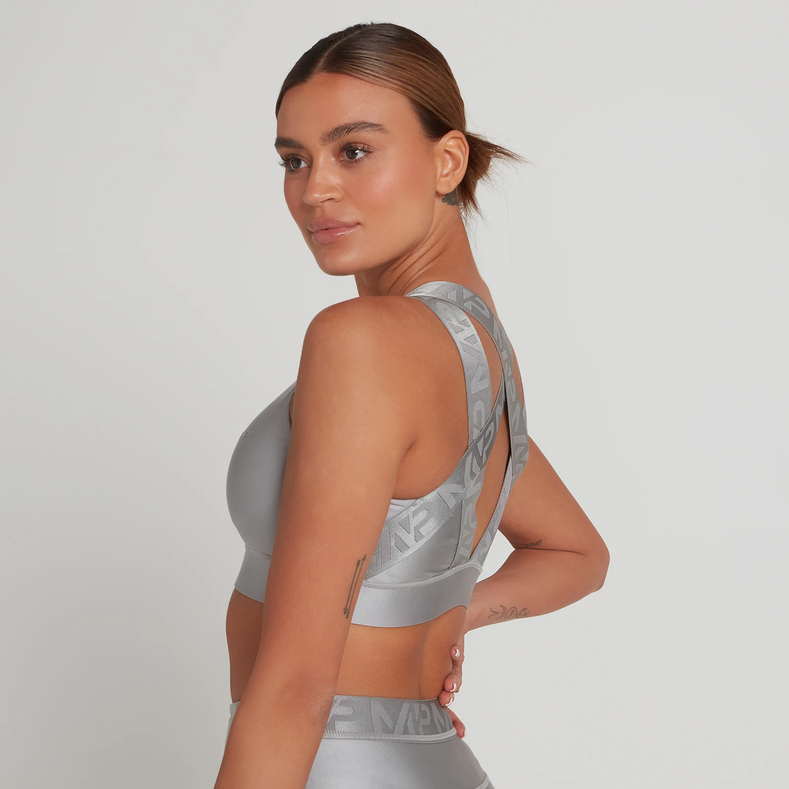 Limitovaná Edice MP Dámská Engage Sportovní Podprsenka – Šedá - XXS Obrázek 1