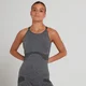 MP Dámské Dynamic Training Seamless Tričko bez Rukávů – Seprané Černé