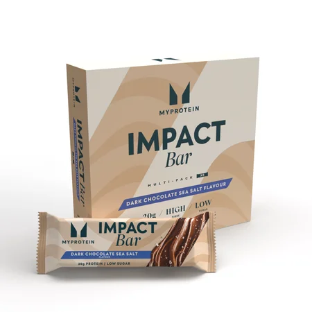 Impact Protein Bar - 6 x 64g - Hořká čokoláda s mořskou solí