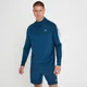 MP Pánský Tempo 1/4 Zip – Výrazně Modrý