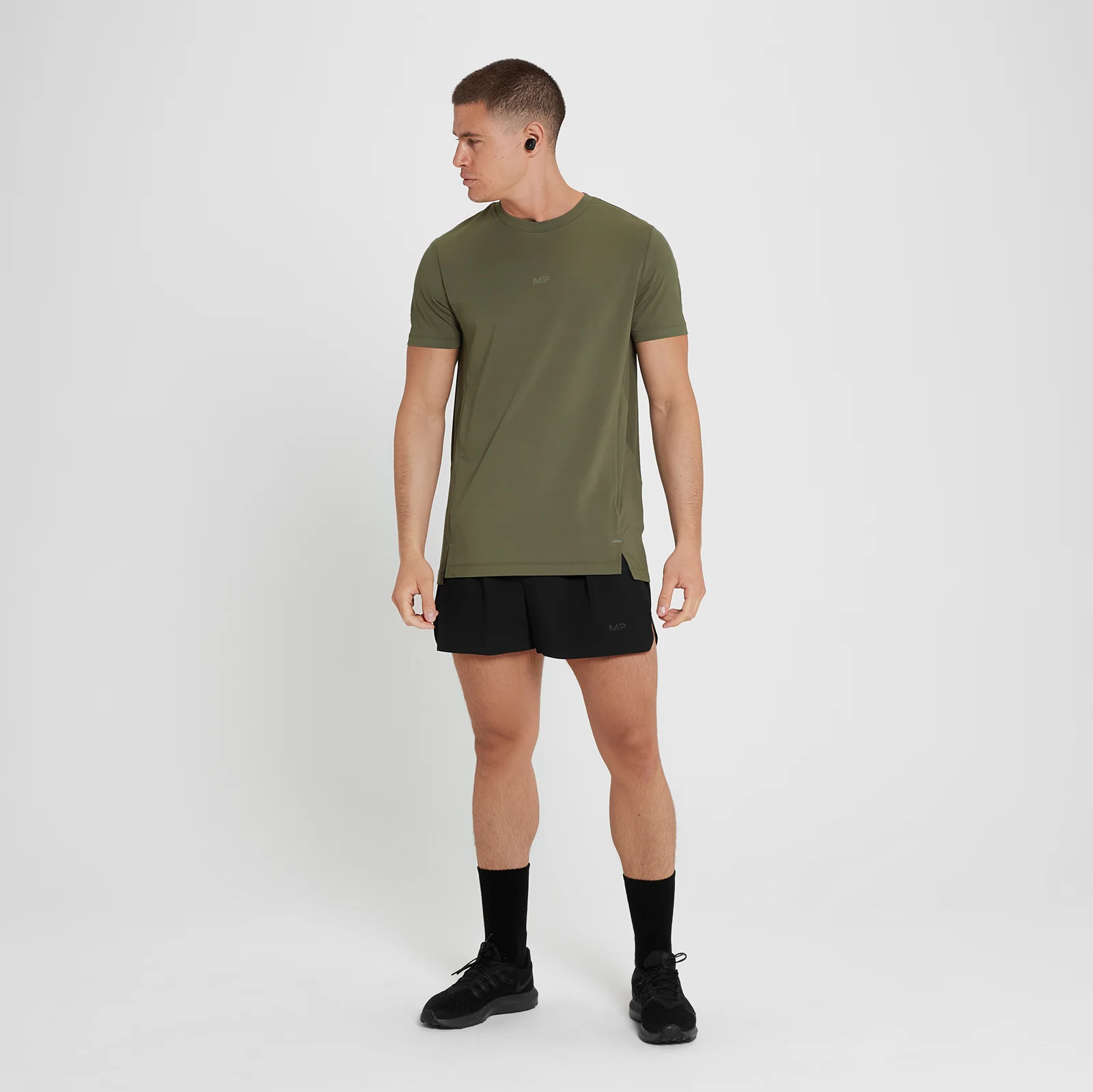 MP Pánské Velocity Ultra Šortky 8 cm – Černé - XXS Obrázek 1