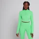 MP Dámský Power Ultra Cropped 1/4 Zip Top – Jarní Pupen