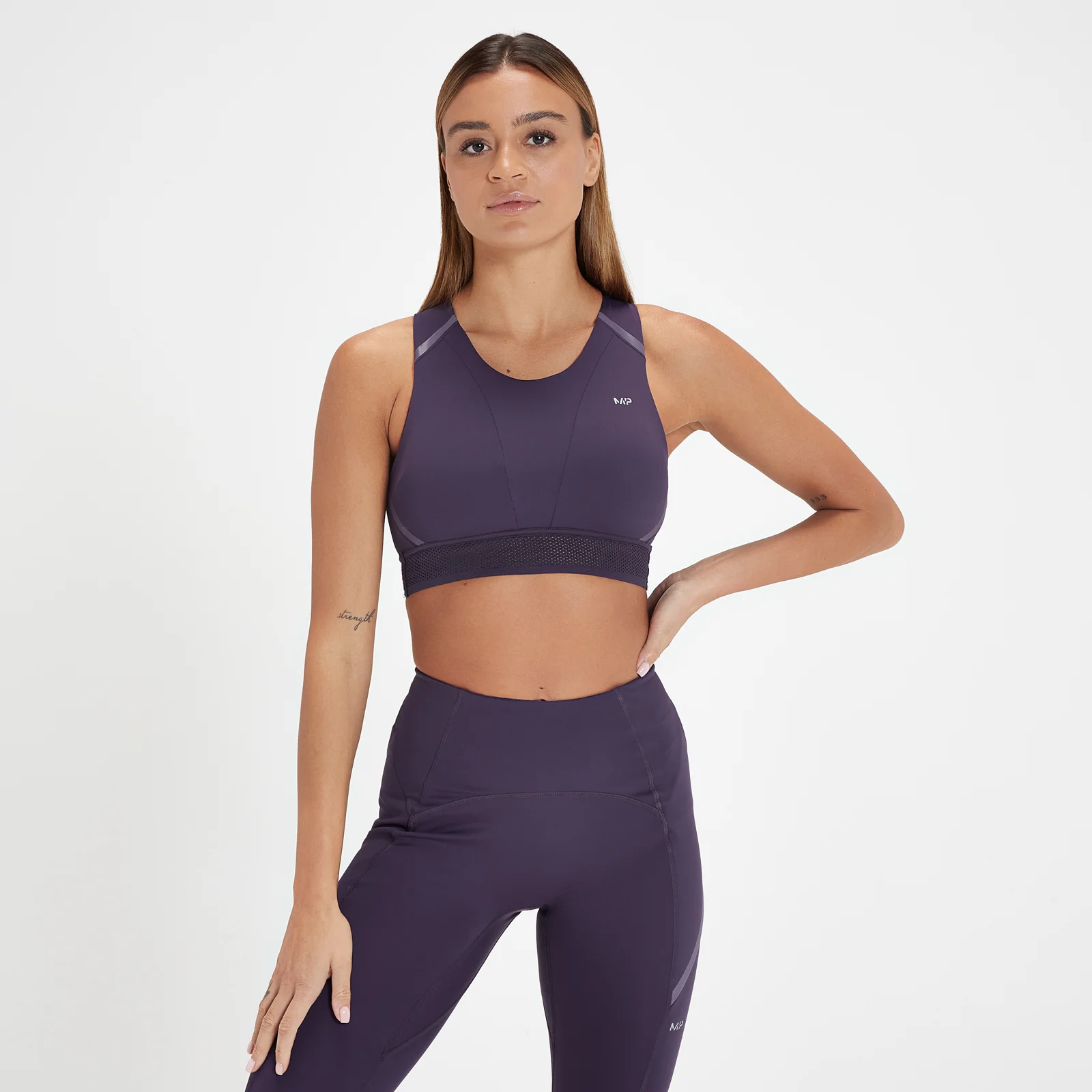 MP Dámská Velocity Ultra Reflexní Sportovní Podprsenka – Fialová - XS Obrázek 1