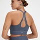 MP Dámská Velocity Ultra Graphene Seamless Sportovní Podprsenka – Stínově Modrá