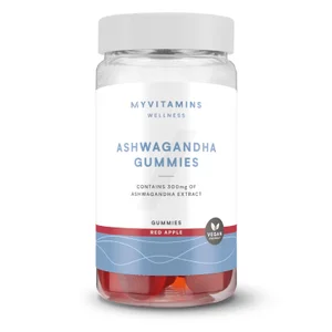 Ashwagandha žvýkací bonbóny (60 žvýkacích bonbónů) - Flavour Red Apple (Extra Strength)