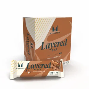 Šestivrstvá proteinová tyčinka - Flavour Triple Chocolate Fudge